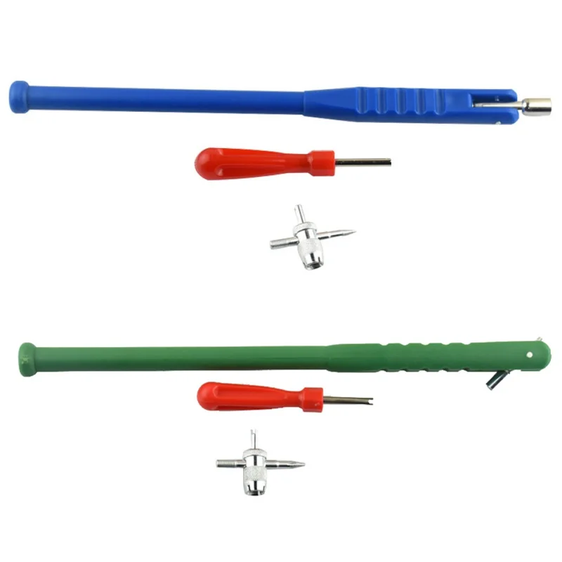 Car Tire Wheel Reversing Valve Installation Repair Tool Pull/Plastic Disassembly Wrench Tool Set
Car Tire Wheel Reversing Valve Installation Repair Tool Pull/Plastic Disassembly Wrench Tool Set