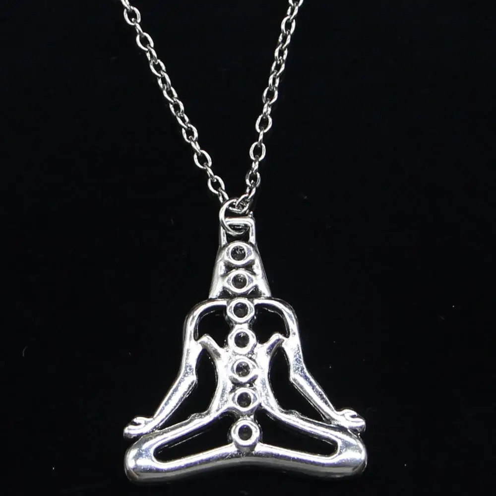 20pcs New Fashion Necklace 38x34mm yoga zazen buddha Silver Pendants Short Long Women Men Colar Gift Jewelry Choker
20pcs New Fashion Necklace 38x34mm yoga zazen buddha Silver Pendants Short Long Women Men Colar Gift Jewelry Choker