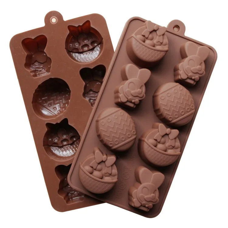 Silicone mold DIY chocolate mold eggs Easter Bunny ice cube basket die shape cake mold E970
Silicone mold DIY chocolate mold eggs Easter Bunny ice cube basket die shape cake mold E970