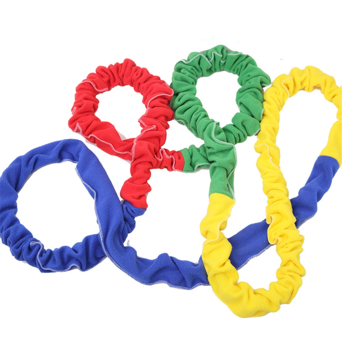 Elastic Fleece Cooperative Stretchy Band Dynamic Movement Exercise Latex Band Stretchy Prop for Group Activities Large
Elastic Fleece Cooperative Stretchy Band Dynamic Movement Exercise Latex Band Stretchy Prop for Group Activities Large