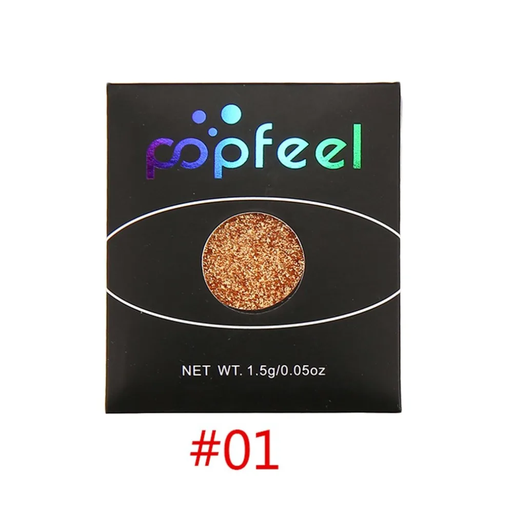 Popfeel 1pc Single Color Portable Eyeshadow Glitter Eye Shadow Powder Metallic Eyes Shadow Long Lasting Makeup Beauty Tool
Popfeel 1pc Single Color Portable Eyeshadow Glitter Eye Shadow Powder Metallic Eyes Shadow Long Lasting Makeup Beauty Tool