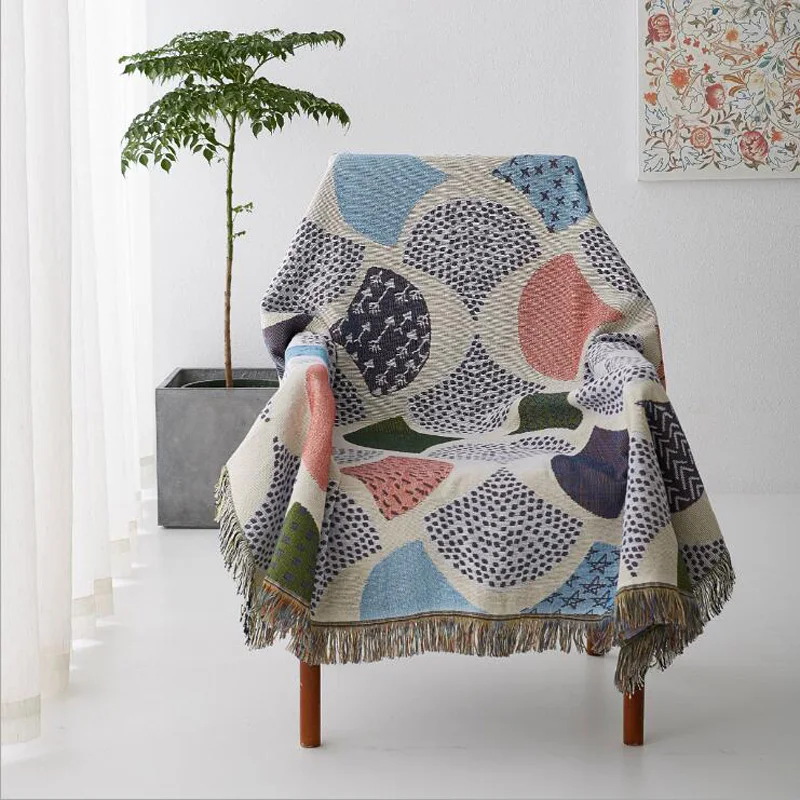 Modern Multifunctional Sofa Towel Couch Cover Anti-slip Fabric Winter Bedspread Knitted Thread Blanket for Bed Photography Props
Modern Multifunctional Sofa Towel Couch Cover Anti-slip Fabric Winter Bedspread Knitted Thread Blanket for Bed Photography Props