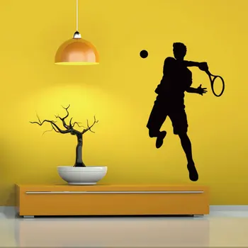 New arrival Sports tennis sportsman vinyl wall stickers home decor living room removable diy art mural decals
New arrival Sports tennis sportsman vinyl wall stickers home decor living room removable diy art mural decals