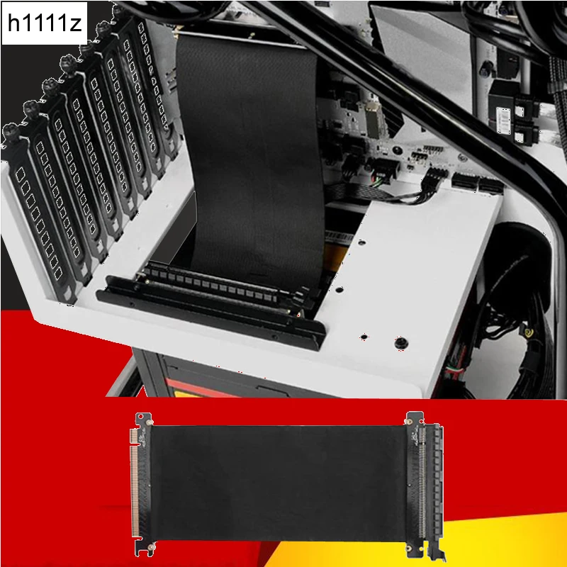 H1111Z 24cm High Speed PC Graphics Cards PCI Express Connector Cable Riser Card PCI-E 16X Flexible Cable Extension Port Adapter
H1111Z 24cm High Speed PC Graphics Cards PCI Express Connector Cable Riser Card PCI-E 16X Flexible Cable Extension Port Adapter