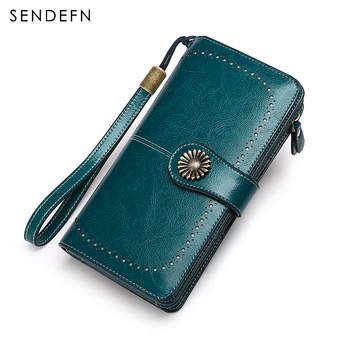 SENDEFN Women Clutch New Wallet Split Leather Female Long Wallet Women Zipper Purse Strap Coin Purse For iPhone 7 5162S2-8 
SENDEFN Women Clutch New Wallet Split Leather Female Long Wallet Women Zipper Purse Strap Coin Purse For iPhone 7 5162S2-8