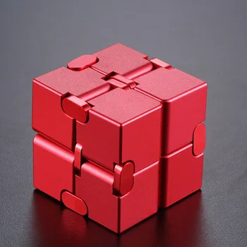 Infinite Rubik's Cube Decompression toy Aluminum Squares Pocket Finger Decompression Toys
Infinite Rubik's Cube Decompression toy Aluminum Squares Pocket Finger Decompression Toys