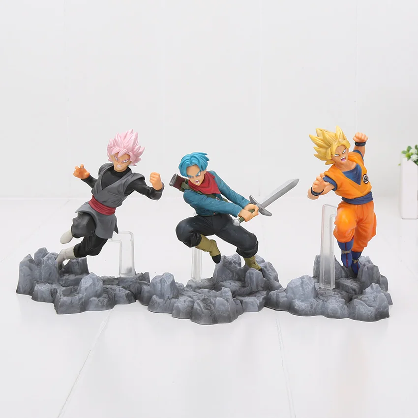 Dragon Ball Super Soul X Soul Son Goku + Trunks + Black Goku PVC Figures Collectible Model Toys
Dragon Ball Super Soul X Soul Son Goku + Trunks + Black Goku PVC Figures Collectible Model Toys