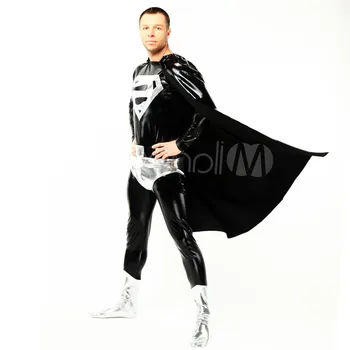 New High Quality Adult/Children Mens Halloween Black Superman Cosplay Costumes Lycra Zentai SuperHero Costume Full Body Suit
New High Quality Adult/Children Mens Halloween Black Superman Cosplay Costumes Lycra Zentai SuperHero Costume Full Body Suit