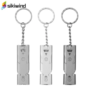 High Quality Double Pipe Whistle Decibel Stainless Steel Outdoor Emergency Survival Whistle Keychain Cheerleading Whistle Z25
High Quality Double Pipe Whistle Decibel Stainless Steel Outdoor Emergency Survival Whistle Keychain Cheerleading Whistle Z25