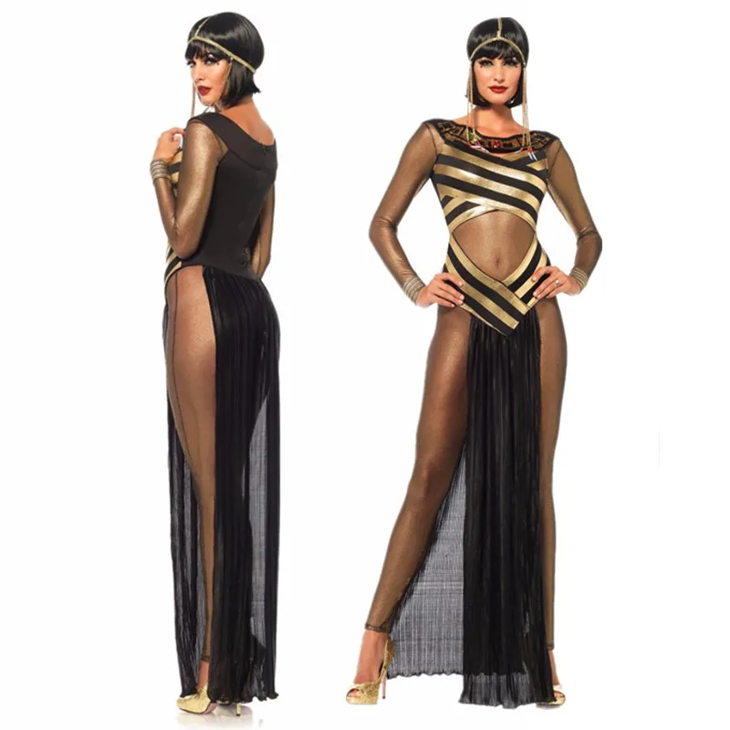 Ancient Egypt Queen Of the Nile Cosplay Costume Egyptian Cleopatra Dress Adult Women cosplay Costume Fantasy Halloween Costume
Ancient Egypt Queen Of the Nile Cosplay Costume Egyptian Cleopatra Dress Adult Women cosplay Costume Fantasy Halloween Costume