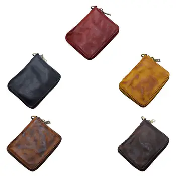 2019 Fashion Genuine Leather Vintage Short Wallet Money Bag Card Holder Case Zipper Purse for Men Women 11x8x2.5cm
2019 Fashion Genuine Leather Vintage Short Wallet Money Bag Card Holder Case Zipper Purse for Men Women 11x8x2.5cm