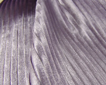 

2 meters 150cm 59.05" width lavender purple soft crumple accordion pleated pleuche velour fabric for dress shirt MM63