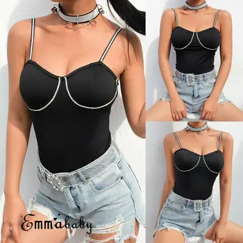 Womens Bodysuit Leotard Bodycon Bandage Diamond Jumpsuit Party Romper Clubwear 
Womens Bodysuit Leotard Bodycon Bandage Diamond Jumpsuit Party Romper Clubwear