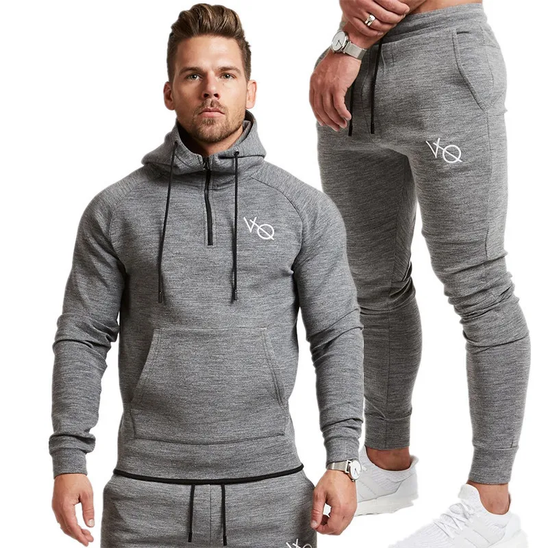 DERMSPE 2019 Autumn Gyms Men's Sets Fashion Sportswear Tracksuits Sets Men's GYMS slim fit Hoodies+Pants casual Outwear Suits
DERMSPE 2019 Autumn Gyms Men's Sets Fashion Sportswear Tracksuits Sets Men's GYMS slim fit Hoodies+Pants casual Outwear Suits