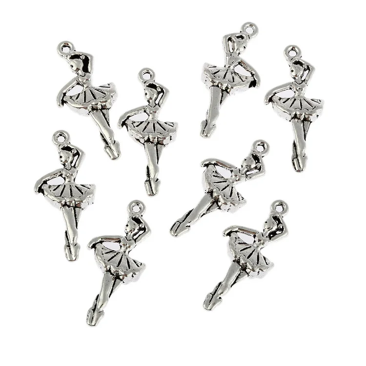 antique tibetan silver girls lady dancer charms pendants fit necklace jewelry DIY 24pcs
antique tibetan silver girls lady dancer charms pendants fit necklace jewelry DIY 24pcs