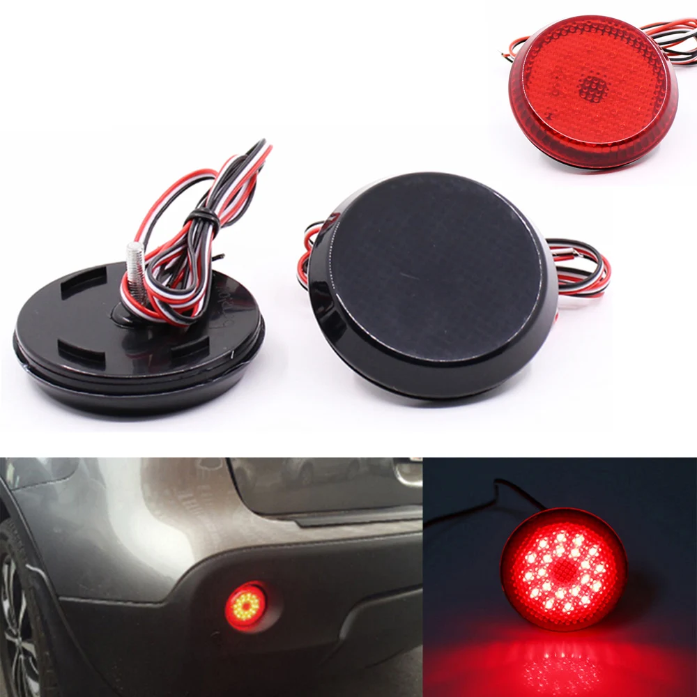 Niscarda 2PCS LED Rear Bumper Reflector Light Car Driving Brake Fog Tail Lamp For Nissan/Qashqai/Toyota Sienna/Corolla Scion
Niscarda 2PCS LED Rear Bumper Reflector Light Car Driving Brake Fog Tail Lamp For Nissan/Qashqai/Toyota Sienna/Corolla Scion
