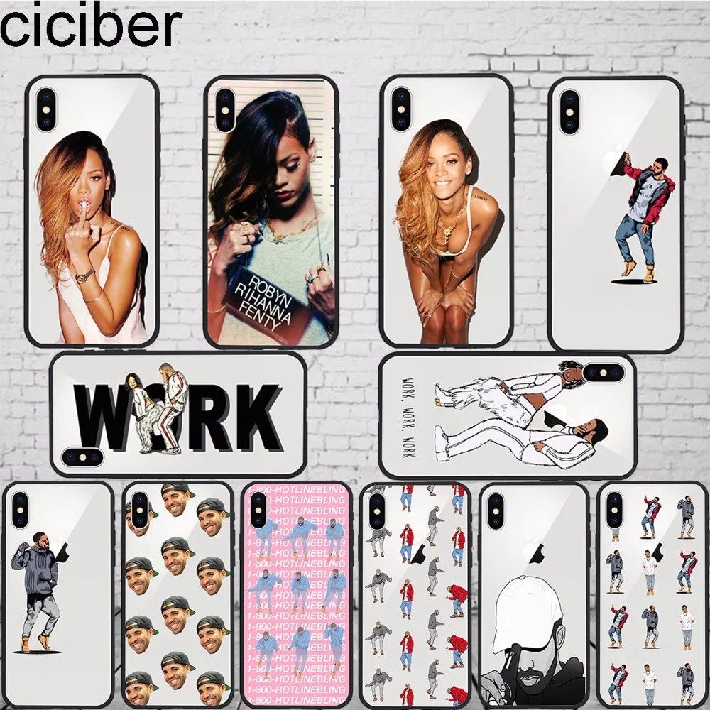 ciciber Star Cartoon Funny Drake Rihanna Case Cases Phone for iphone 7 8 6 X 7 PLUS Silicone Hard PC Hybrid Coque Cover
ciciber Star Cartoon Funny Drake Rihanna Case Cases Phone for iphone 7 8 6 X 7 PLUS Silicone Hard PC Hybrid Coque Cover
