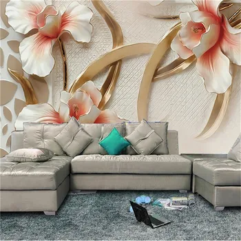 Custom 3d photo wall paper relief Lily stylish minimalist modern European large mural for living room wallpaper 3d painting
Custom 3d photo wall paper relief Lily stylish minimalist modern European large mural for living room wallpaper 3d painting