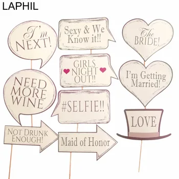 LAPHIL 10pcs Bride To Be Photo Booth Props Vintage Wedding Decoration Bridal Shower Bachelorette Party Favors Photobooth Props
LAPHIL 10pcs Bride To Be Photo Booth Props Vintage Wedding Decoration Bridal Shower Bachelorette Party Favors Photobooth Props