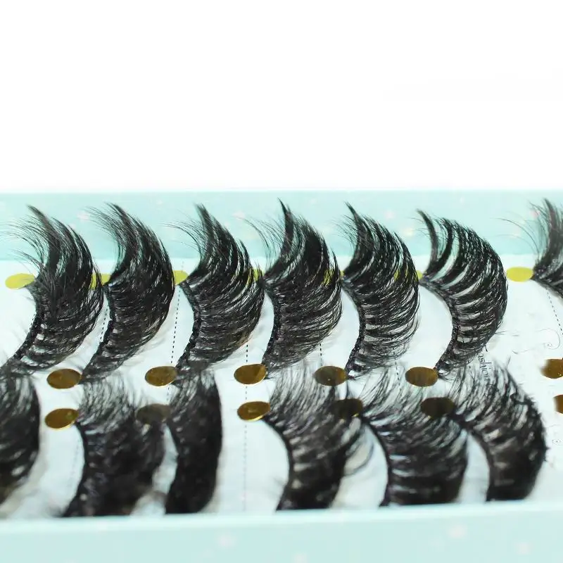 NEW 10Pairs 3D Mink Hair False Eyelashes Criss-cross Fluffy Eyelashes Extension Natural Long Eye Makeup Eylash Extension Tool
NEW 10Pairs 3D Mink Hair False Eyelashes Criss-cross Fluffy Eyelashes Extension Natural Long Eye Makeup Eylash Extension Tool