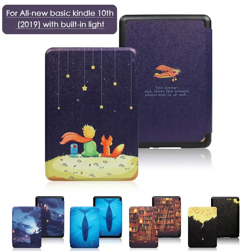 Folio Case For Amazon All-new Kindle (2019 Release) Lightweight PU Leather Smart Cover Shell For Amazon Kindle 10th Gen E-Reader
Folio Case For Amazon All-new Kindle (2019 Release) Lightweight PU Leather Smart Cover Shell For Amazon Kindle 10th Gen E-Reader