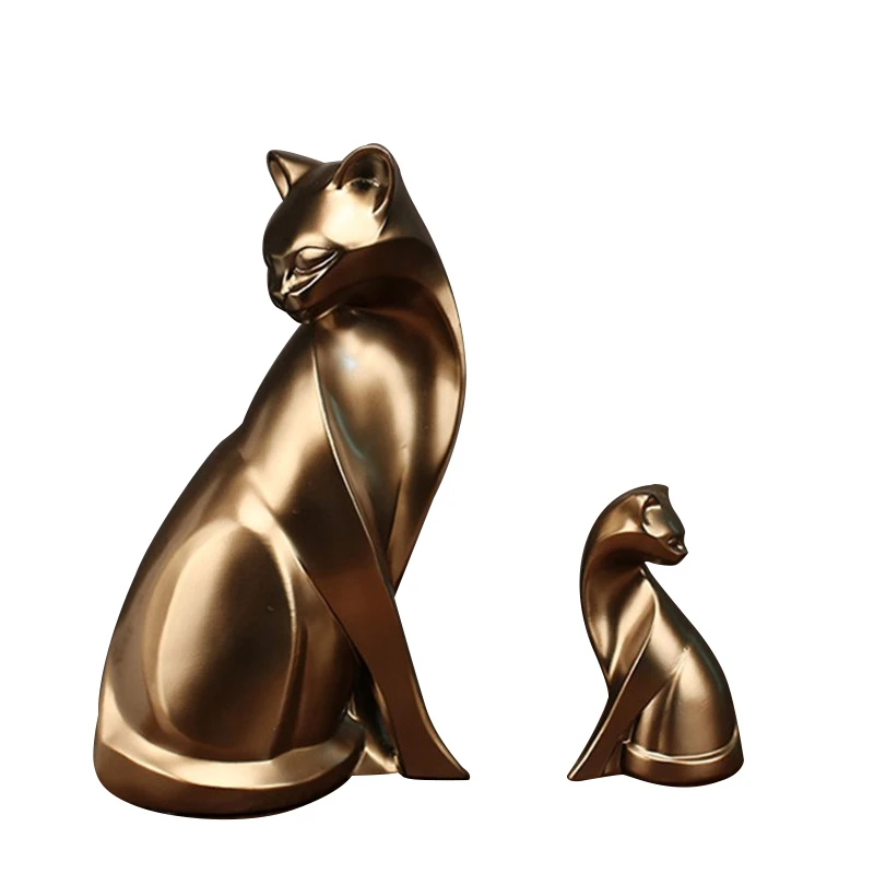Hot Sale 2PC Creative Cats Statues Figurine Fashion Resin Craft Retro Cats Ornament Miniatures Decoration Room Accessories Gifts
Hot Sale 2PC Creative Cats Statues Figurine Fashion Resin Craft Retro Cats Ornament Miniatures Decoration Room Accessories Gifts