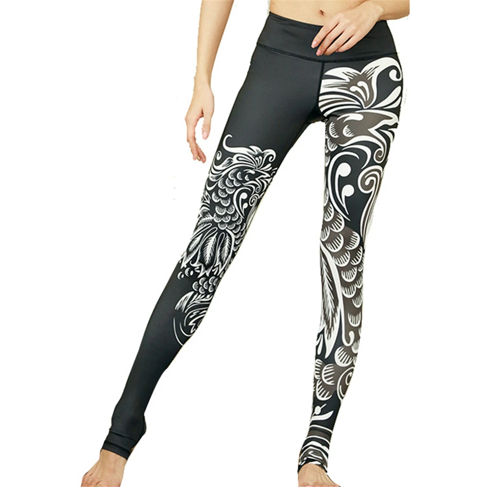 Black Phoenix Paper Cut Printed Yoga Leggings Women's Workout Elastic Running Gym Fitness Pants Sexy Sport Tights
Black Phoenix Paper Cut Printed Yoga Leggings Women's Workout Elastic Running Gym Fitness Pants Sexy Sport Tights