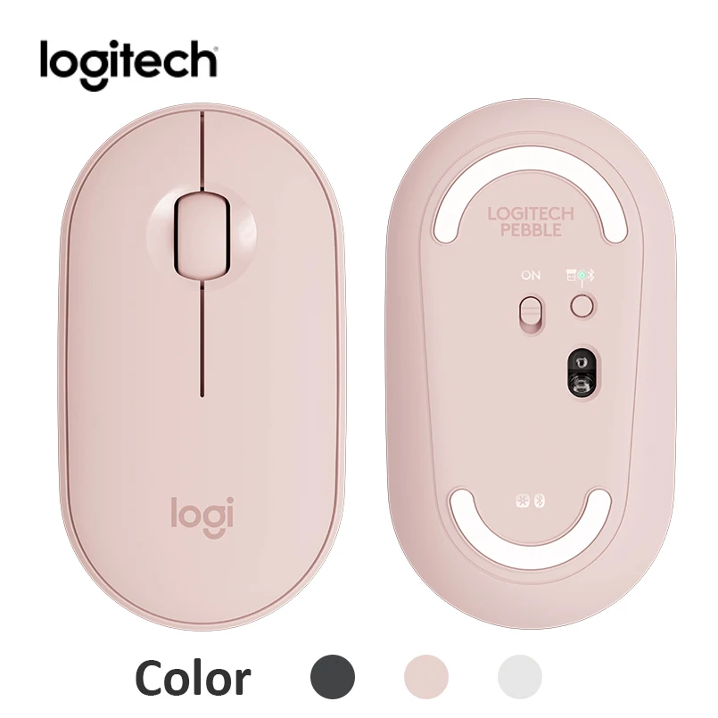 Logitech Pebble Lightweight Soft Wireless Mouse 2019 New Bluetooth Mouse Silent Mice Portable Modern Colorful
Logitech Pebble Lightweight Soft Wireless Mouse 2019 New Bluetooth Mouse Silent Mice Portable Modern Colorful