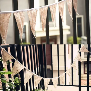 1pcs 2.5M 11Flags White Lace Fabric Linen Flag Banner Wedding Party Decoration Home Birthday Festival Wall Deco Pennant
1pcs 2.5M 11Flags White Lace Fabric Linen Flag Banner Wedding Party Decoration Home Birthday Festival Wall Deco Pennant