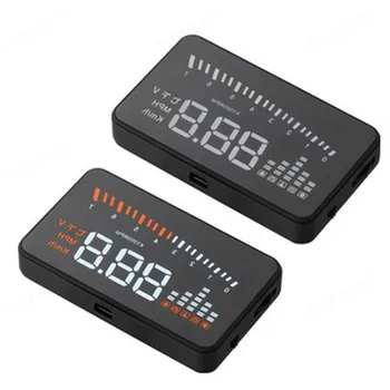 KM MPH alarm Auto GPS 3 inch HD screen head up display X5 Multi-color Digital voltage car HUD display
KM MPH alarm Auto GPS 3 inch HD screen head up display X5 Multi-color Digital voltage car HUD display