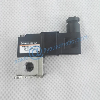 VT307-5D-02-F 24VDC Solenoid Valve SMC 1/4" Direct Operated Poppet Type with connector
VT307-5D-02-F 24VDC Solenoid Valve SMC 1/4" Direct Operated Poppet Type with connector