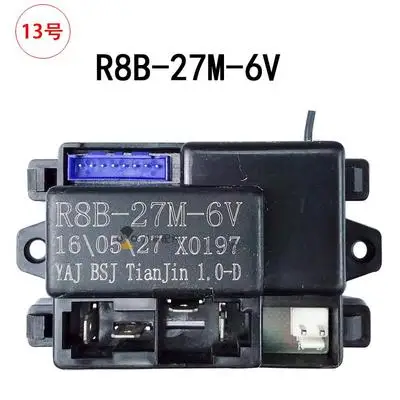 R8B-27M-6V Children electric car 2.4G 7 pins Bluetooth receiver / remote controller for kid's toys electric 4-wheel cars
R8B-27M-6V Children electric car 2.4G 7 pins Bluetooth receiver / remote controller for kid's toys electric 4-wheel cars
