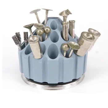 360 degree rotary engraving tool grinding head grinding needle storage box stainless steel base 35 hole grinding tool organizer
360 degree rotary engraving tool grinding head grinding needle storage box stainless steel base 35 hole grinding tool organizer