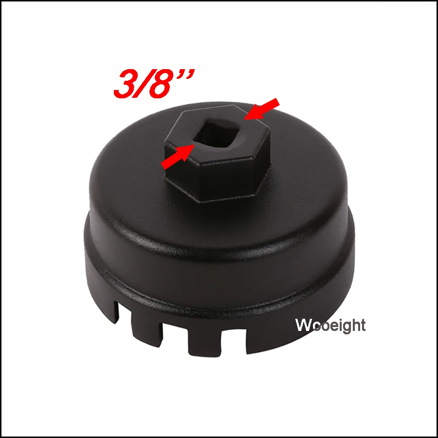 1 PCs Black 3/8" 14 Flutes Car Oil Filter Wrench Cap Housing Tool Remover Cup For Toyota Corolla RAV4 Prius Sienna Lexus Scion
1 PCs Black 3/8" 14 Flutes Car Oil Filter Wrench Cap Housing Tool Remover Cup For Toyota Corolla RAV4 Prius Sienna Lexus Scion