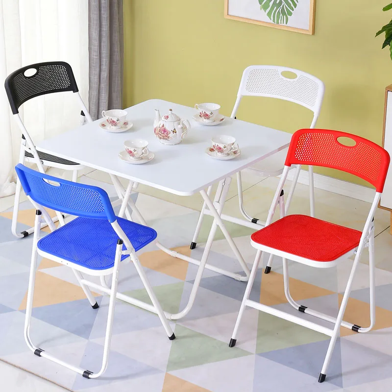 Folding chair breathable plastic simple household portable outdoor chair simple office adult computer training chair
Folding chair breathable plastic simple household portable outdoor chair simple office adult computer training chair