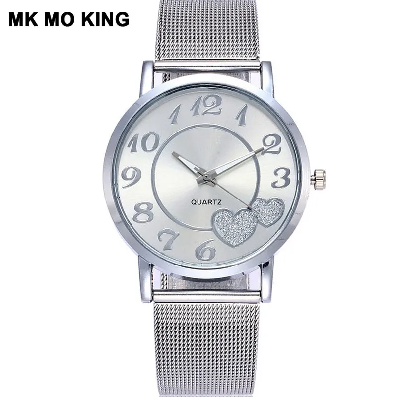 Brand Luxury Love pattern fashion mesh with women's watch Ultra thin stainless steel ladies clock bracelet dw relogio masculino
Brand Luxury Love pattern fashion mesh with women's watch Ultra thin stainless steel ladies clock bracelet dw relogio masculino