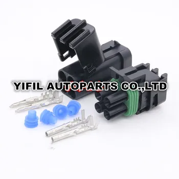 50sets/lot 12015798 12015024 Weatherpack Connector 4 Pin/Way Square Male Female Tower Shroud Housing 2pk For Delphi
50sets/lot 12015798 12015024 Weatherpack Connector 4 Pin/Way Square Male Female Tower Shroud Housing 2pk For Delphi