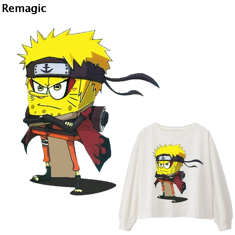 Squarepants Naruto Cosplay DIY Heat Transfer Patches for Clothing Applique Baby Clothes Decoration Cute Animal Iron on Patches
Squarepants Naruto Cosplay DIY Heat Transfer Patches for Clothing Applique Baby Clothes Decoration Cute Animal Iron on Patches