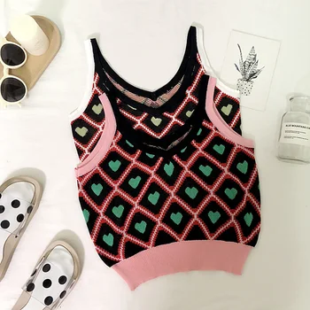 2019 New Women cute Crop Tops Ladies Knitted Tank Tops Casual Slim Sleeveless Vest Spaghetti Camisoul G585
2019 New Women cute Crop Tops Ladies Knitted Tank Tops Casual Slim Sleeveless Vest Spaghetti Camisoul G585