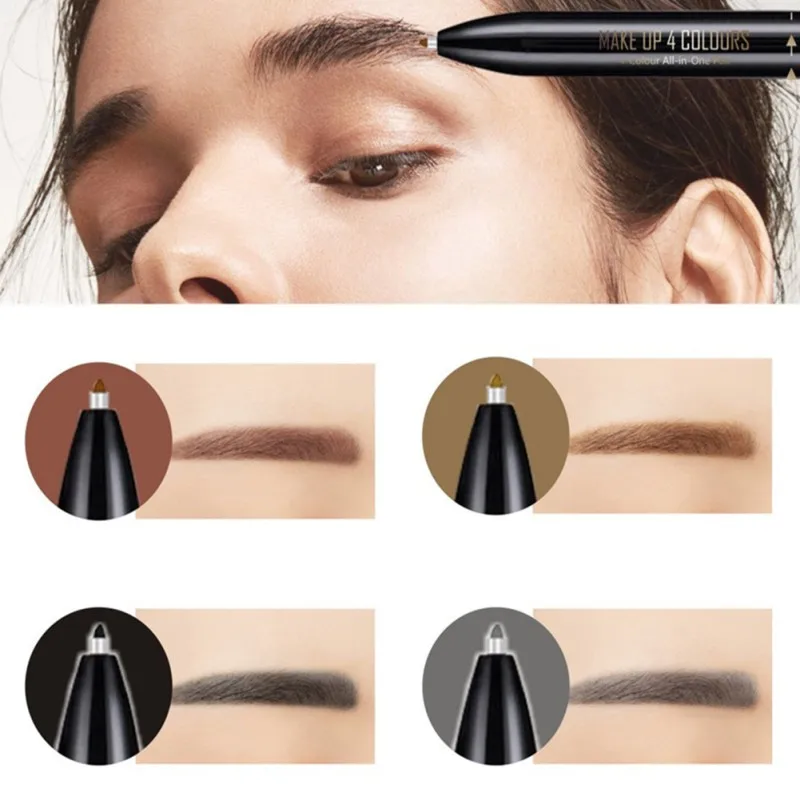 4 In 1 Multifunction Eyebrow Pencil Waterproof Brown Black Eyebrow Enhancer Tint Microblading Eyebrow Tattoo Pen Eyebrow
4 In 1 Multifunction Eyebrow Pencil Waterproof Brown Black Eyebrow Enhancer Tint Microblading Eyebrow Tattoo Pen Eyebrow