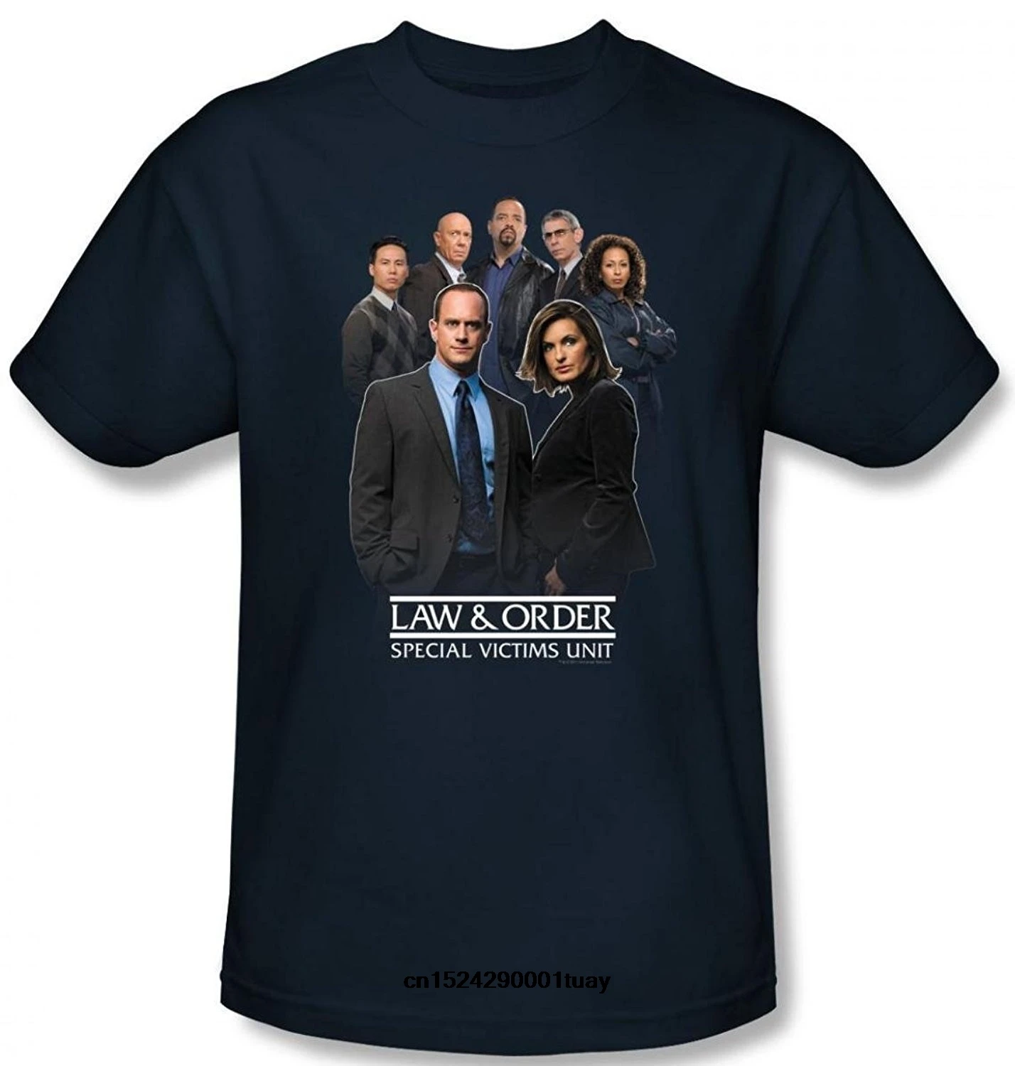 Забавная Мужская футболка белые футболки черная SVU с коротким рукавом тройник