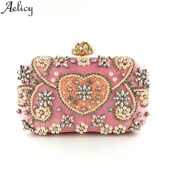 Aelicy Fashion Women Crystal Beaded Clutch Evening Chain Bow Hardware Party HandBag Shoulder Crossbody Bags Luxury Handbags
Aelicy Fashion Women Crystal Beaded Clutch Evening Chain Bow Hardware Party HandBag Shoulder Crossbody Bags Luxury Handbags
