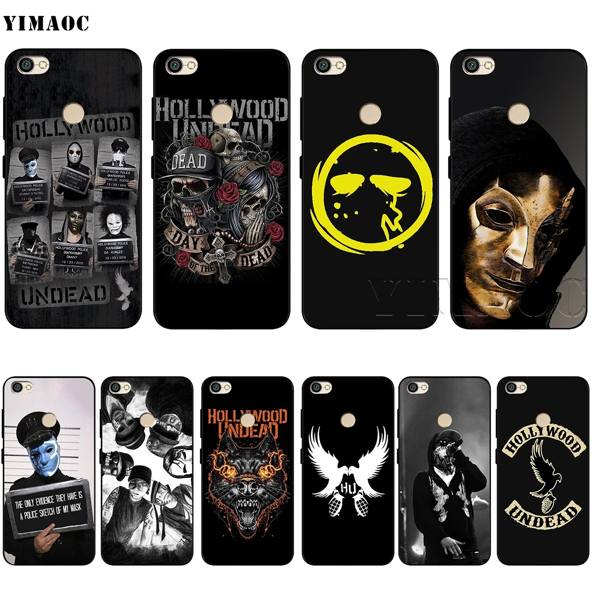 YIMAOC Hollywood Undead Soft TPU Case for Xiaomi Redmi mi Note MAX 3 6 6A 7 mi6 mi8 9 se a1 a2 Pro Lite go pocophone f1
YIMAOC Hollywood Undead Soft TPU Case for Xiaomi Redmi mi Note MAX 3 6 6A 7 mi6 mi8 9 se a1 a2 Pro Lite go pocophone f1