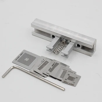 12pcs Memory Directly Heat Reballing Template Stencils + BGA Reballing Kit Station
12pcs Memory Directly Heat Reballing Template Stencils + BGA Reballing Kit Station