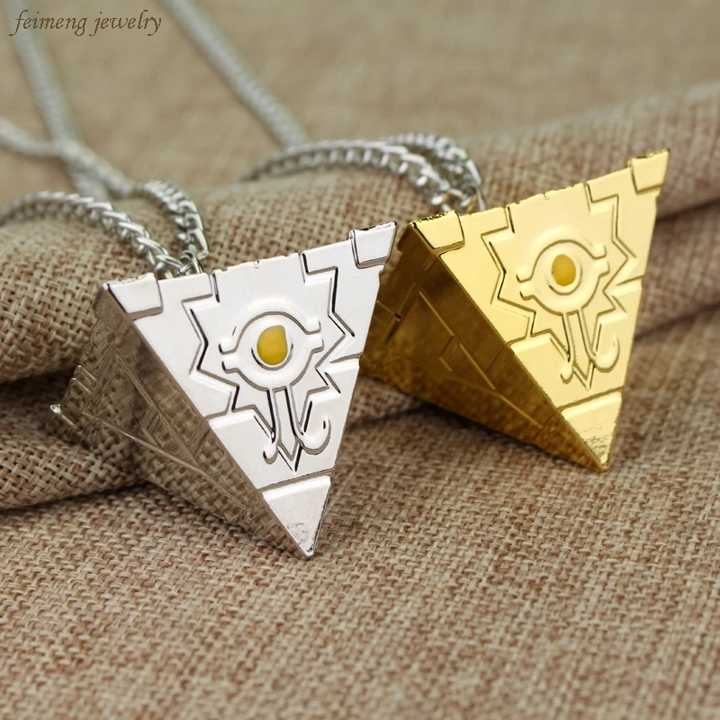 2 Colors Illuminati Necklace Pyramid Egyptian Eye Of Horus Charm Necklace Amulet Pendant Miami Cuban Curb Chain Hip Hop Jewelry
2 Colors Illuminati Necklace Pyramid Egyptian Eye Of Horus Charm Necklace Amulet Pendant Miami Cuban Curb Chain Hip Hop Jewelry