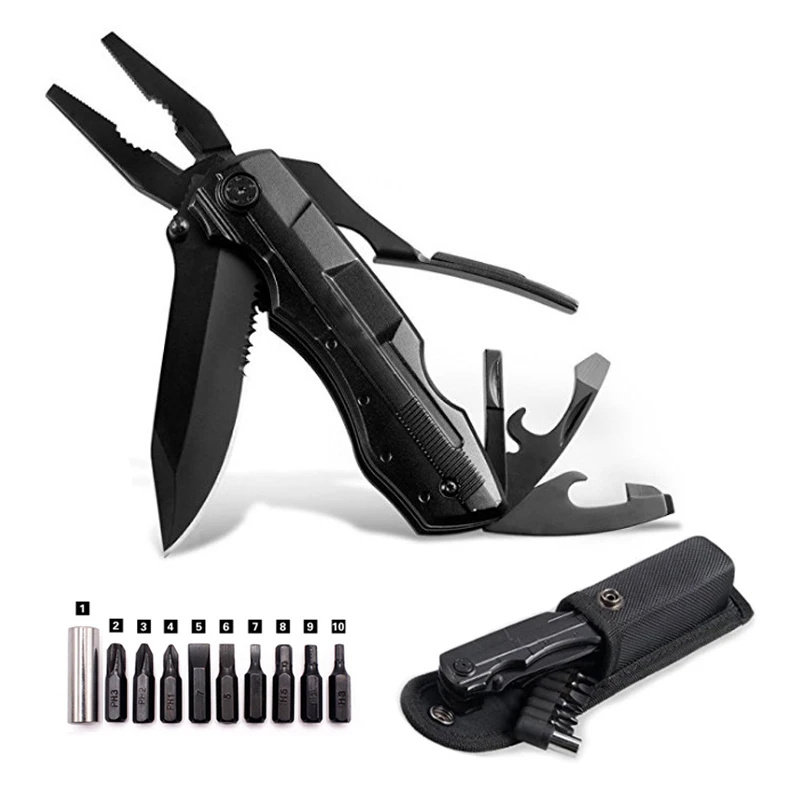 Jewii Multi Pliers Pocket EDC Folding Pliers Knife Screwdriver Set Bottle Opener Portable Outdoor Camping Survival Hunting Tools
Jewii Multi Pliers Pocket EDC Folding Pliers Knife Screwdriver Set Bottle Opener Portable Outdoor Camping Survival Hunting Tools