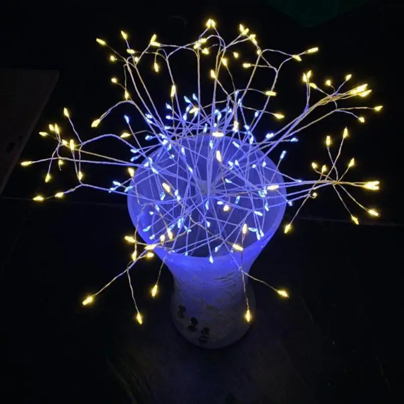 DIY 150LED Fairy String Light Battery Operated Starburst Holiday Decor LED String lights Home Christmas Wedding Party Decoration
DIY 150LED Fairy String Light Battery Operated Starburst Holiday Decor LED String lights Home Christmas Wedding Party Decoration
