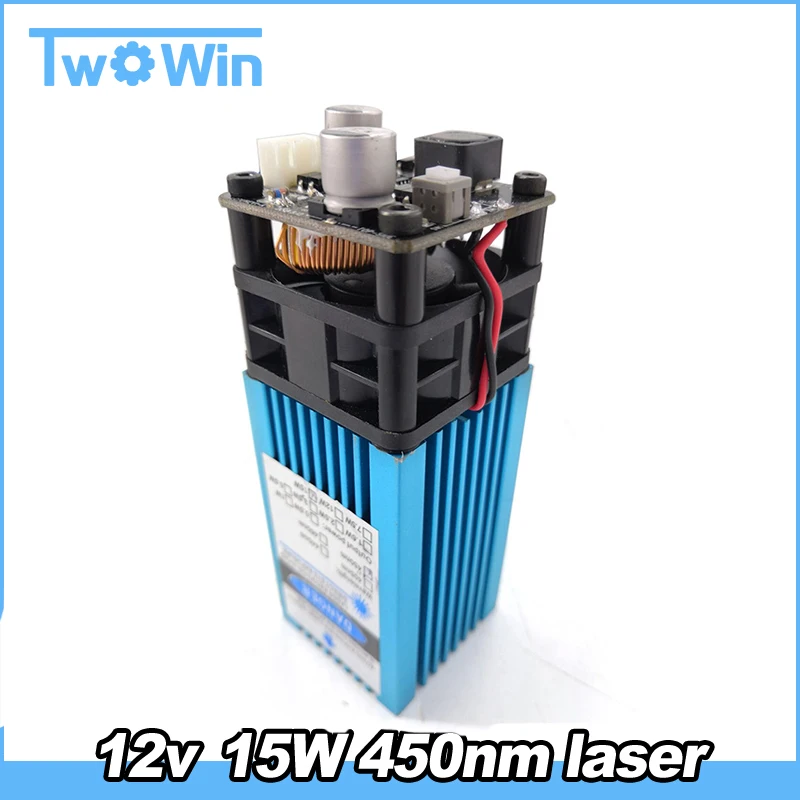 12v laser module 15W 450nm blue laser engraving machine accessories 15000mw engraved stainless steel
12v laser module 15W 450nm blue laser engraving machine accessories 15000mw engraved stainless steel