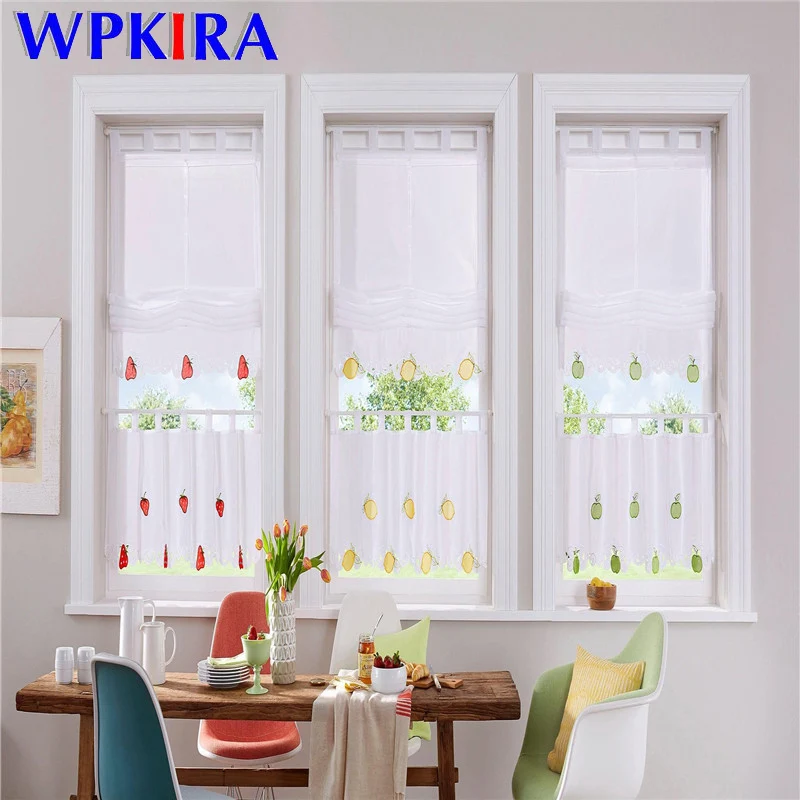 Modern Rural Fruit Pattern Kitchen Half Curtain Coffee Short Curtain Small Drape Window Valance For Living Room Decor Q007D3
Modern Rural Fruit Pattern Kitchen Half Curtain Coffee Short Curtain Small Drape Window Valance For Living Room Decor Q007D3