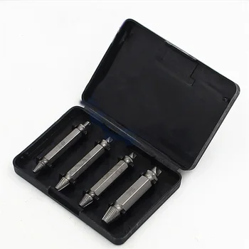 4pcs S2 Screw Double Head Extractor Screw Removal Power Tool Screwdriver Bit Broken Wire Electric Drill Combination
4pcs S2 Screw Double Head Extractor Screw Removal Power Tool Screwdriver Bit Broken Wire Electric Drill Combination